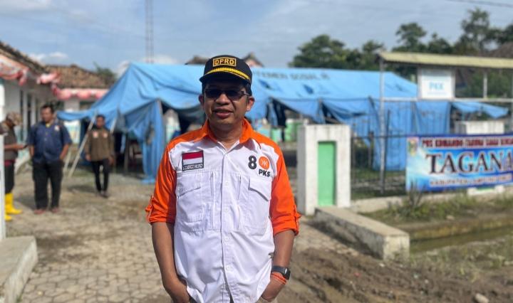 Di depan Yusnadi PKS, Warga Terdampak Banjir Lamtim, Harapkan Tanggul Sawah Atasi Musibah